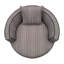 Chaise pivotante