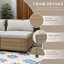 Causeuse d'extérieur Pe Wicker-228257053
