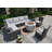 8 - Person Patio Conversation Set with Cushions-963838296
