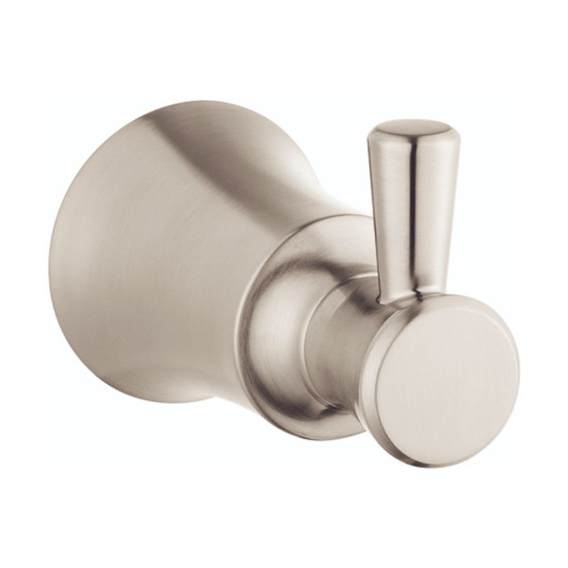 Joleena Wall Mounted Robe Hook, Polished Nickel