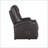 Recliners Power Lift with 2 Cup Holders | Walnut Brown Leather Aire
