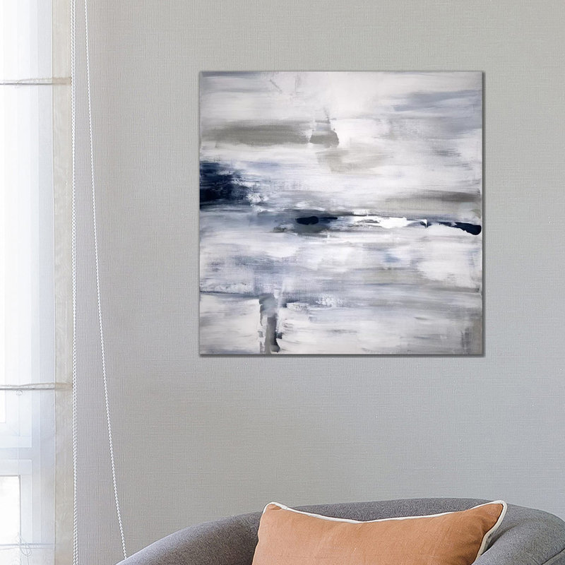 «Shifting Tides I», impression sur toile, H 26 po x l 26 po x P 1,5 po, Toile tendue, Pas de tapis