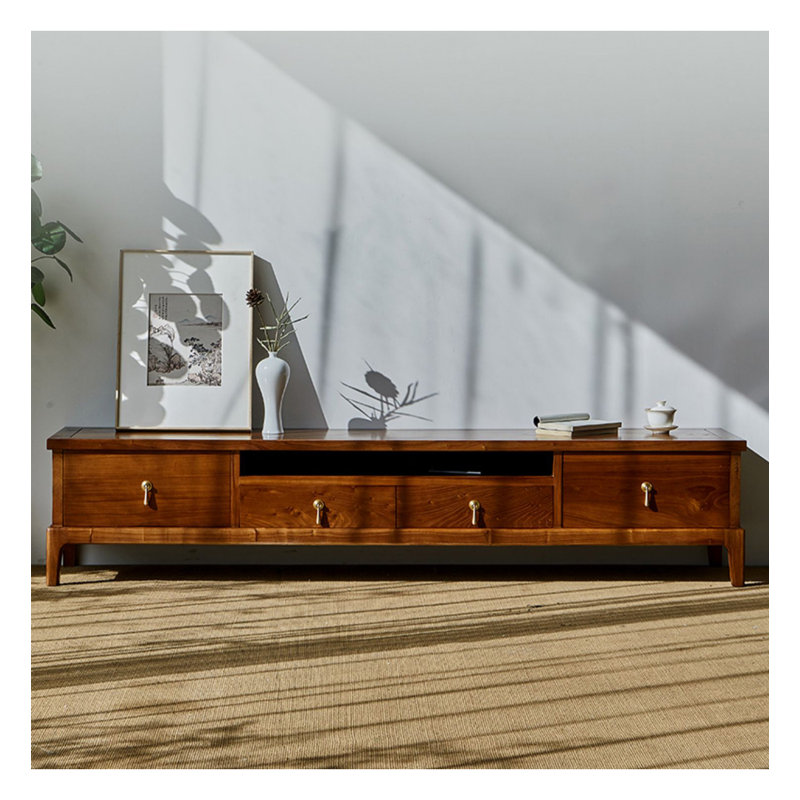 Meuble télé Modern Minimalist, 16.5”H x 70.9”L x 17.7”W