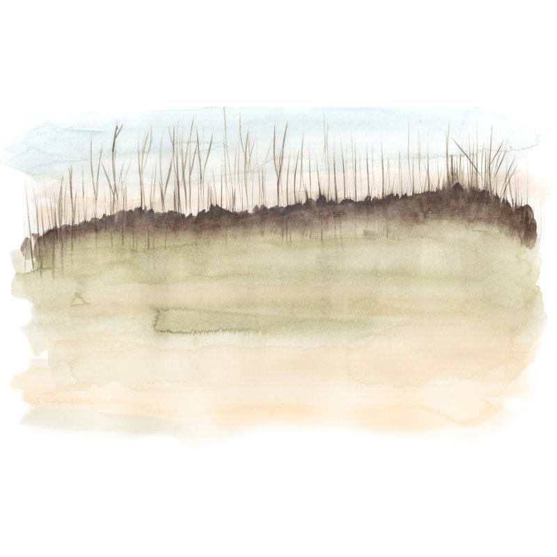 Emerging Spring II by Jennifer Goldberger - Painting on Canvas, 30cm H x 46cm W, Wrapped Canvas