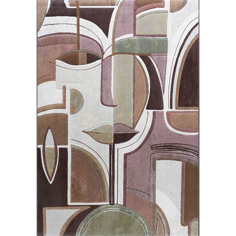 Galleria Abstract Area Rug, Rectangle 160 x 230cm