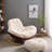 Removable padded rocking chair with footrest-163375445