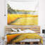 Tapisserie de jardin magnifique jaune mountain-28487483