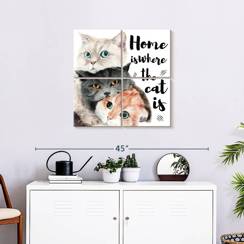 Kema Home Cats Wall Sign