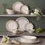 Ensemble de 4 bols à soupe Noritake Trocadero Gold, 7,5 po, 12 oz