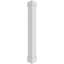 Colonne carrée classique en PVC lisse non effilée Craftsman, base standard et base standard-118304961-118304964