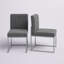 Chaise d'appoint rembourrée en velours Amberdawn-1602561296-1602561301
