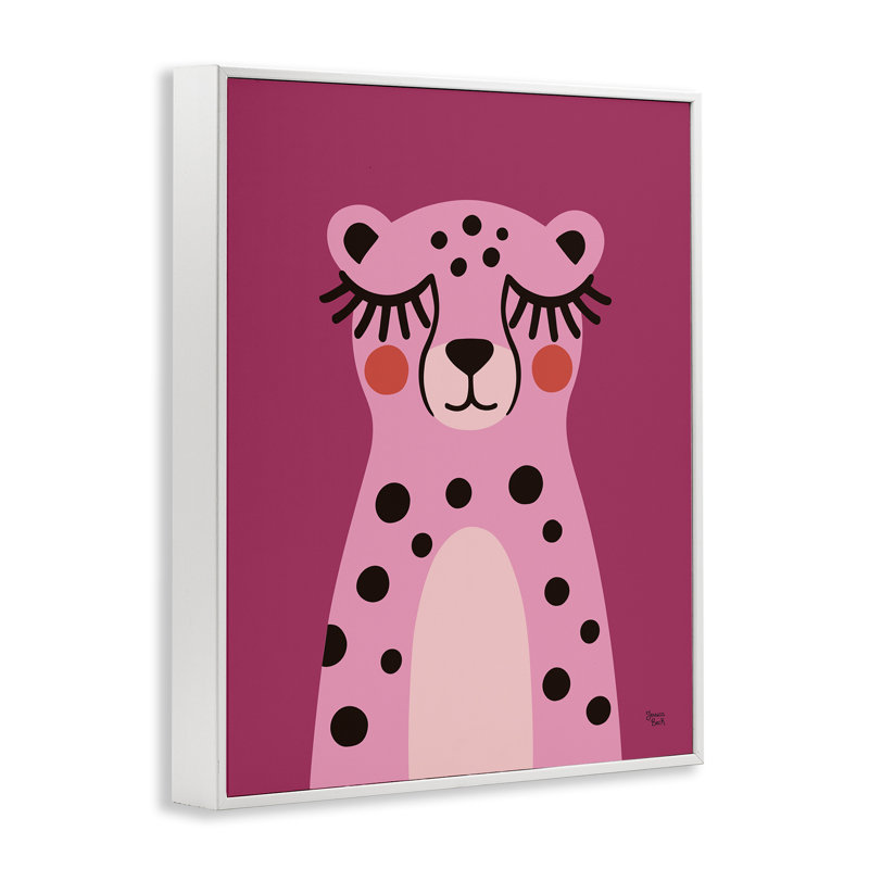 Giclée rose encadrée, design par Jessica Beck, H 14 po x l 11 po, Estampe numérique encadrée blanc bord de mer