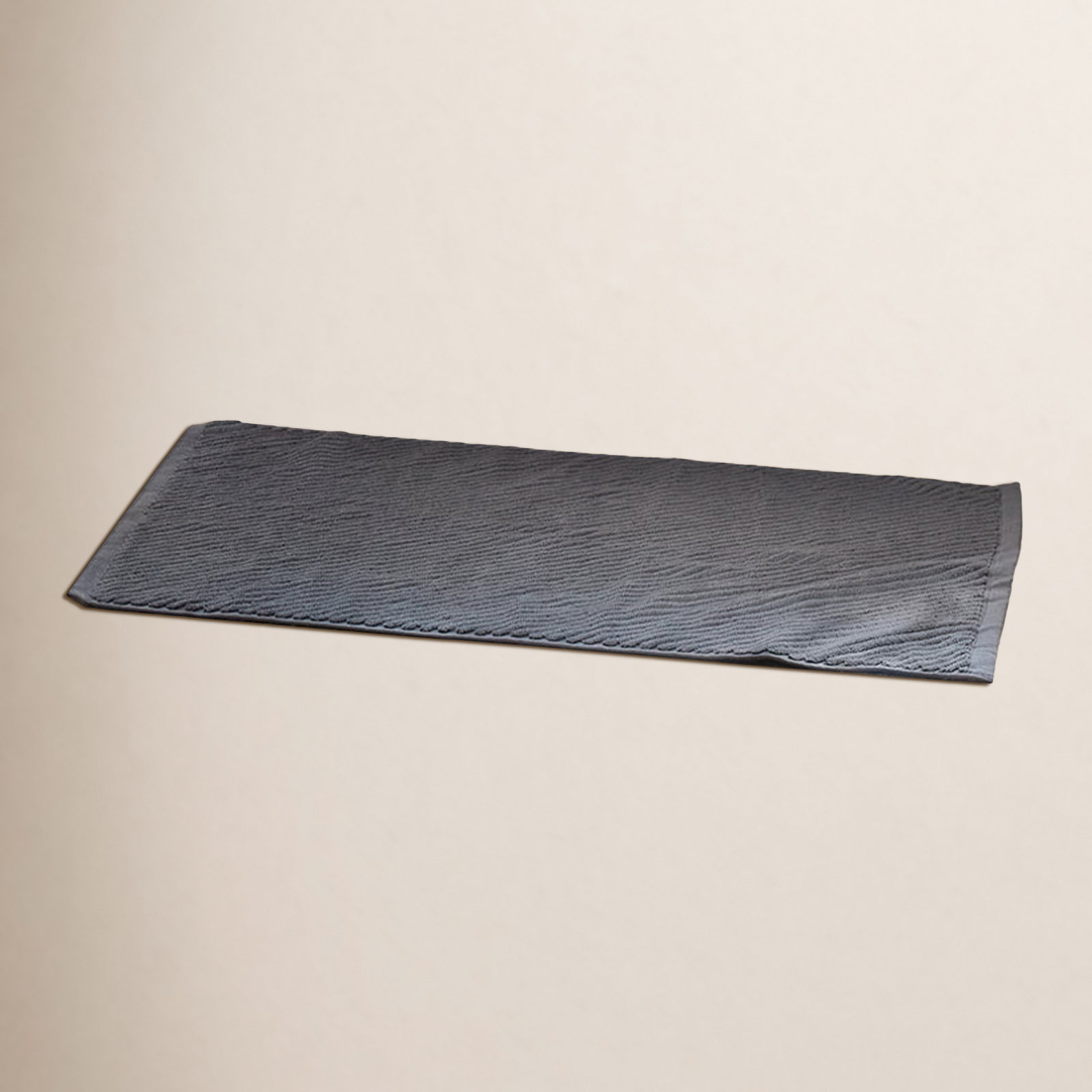 Air Weight Organic Cotton Bath Mat, Shadow