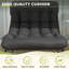 Chaise berçante surdimensionnée et repose-pieds surdimensionnés-1410280290