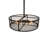 12 - Light Dimmable Drum Chandelier