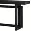 Console simple de style industriel noir-1898459777
