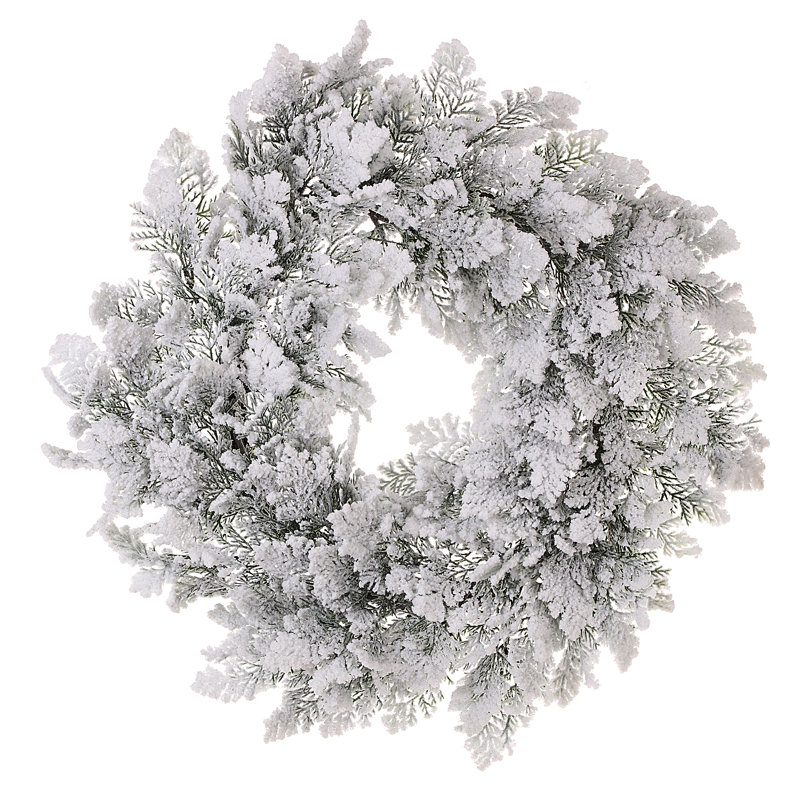 Couronne en cèdre 28 po Acadia Snowy