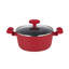 Cooking pots and pans set 7 pcs. Grey Pots Frying Pan Saucepan Dishwasher Safe-1420437809