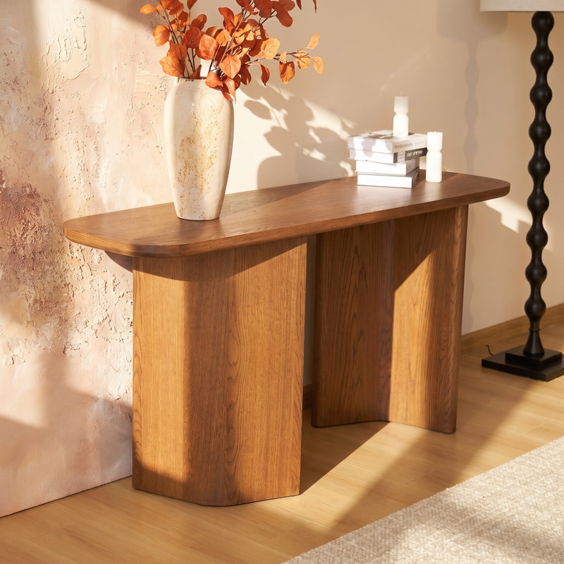Console en chêne brun Arden