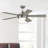Lawney 5 - Blade LED Standard Ceiling Fan with Pull Chain and Light Kit Included-357830340-357830341-400218781