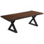 Table de salle à manger à bords naturels Coudgo-25536622-25536627-91173082