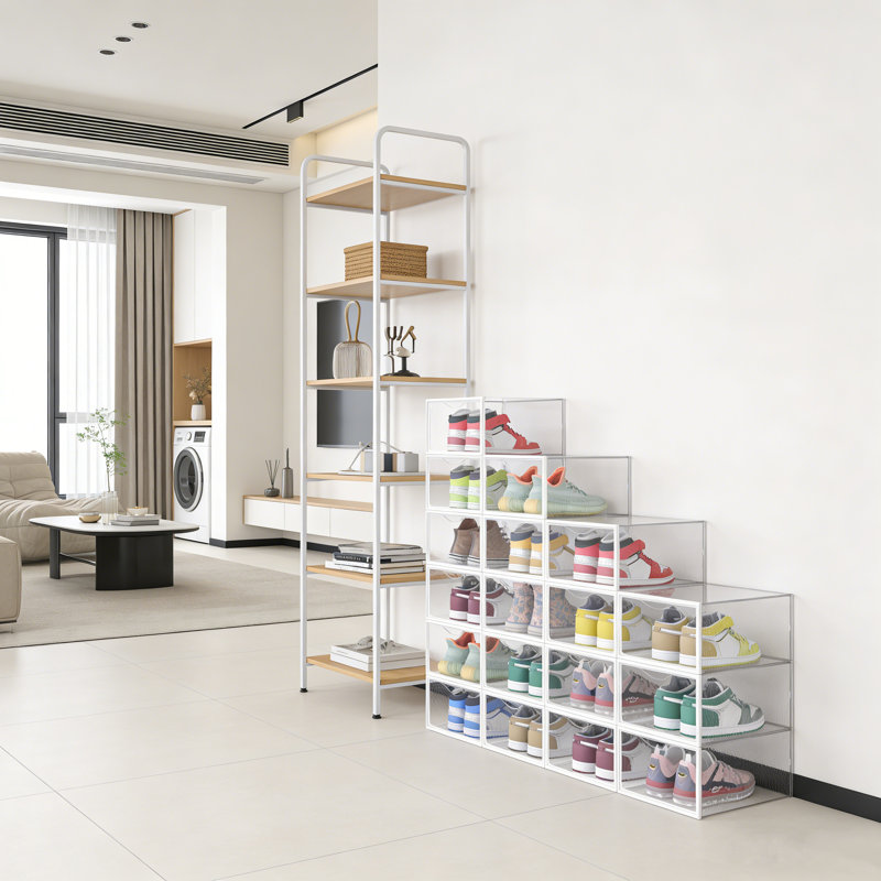 Stackable Shoe Storage Boxes