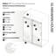 Astro 60 - 64 po. X 78 po. Porte de douche coulissante en verre sans cadre-59183084