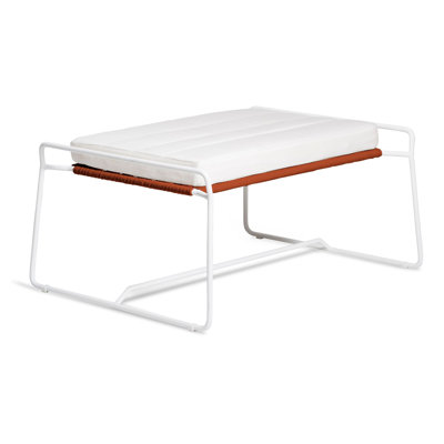 Repose-pieds d'extérieur avec coussin Sunbrella Sandur