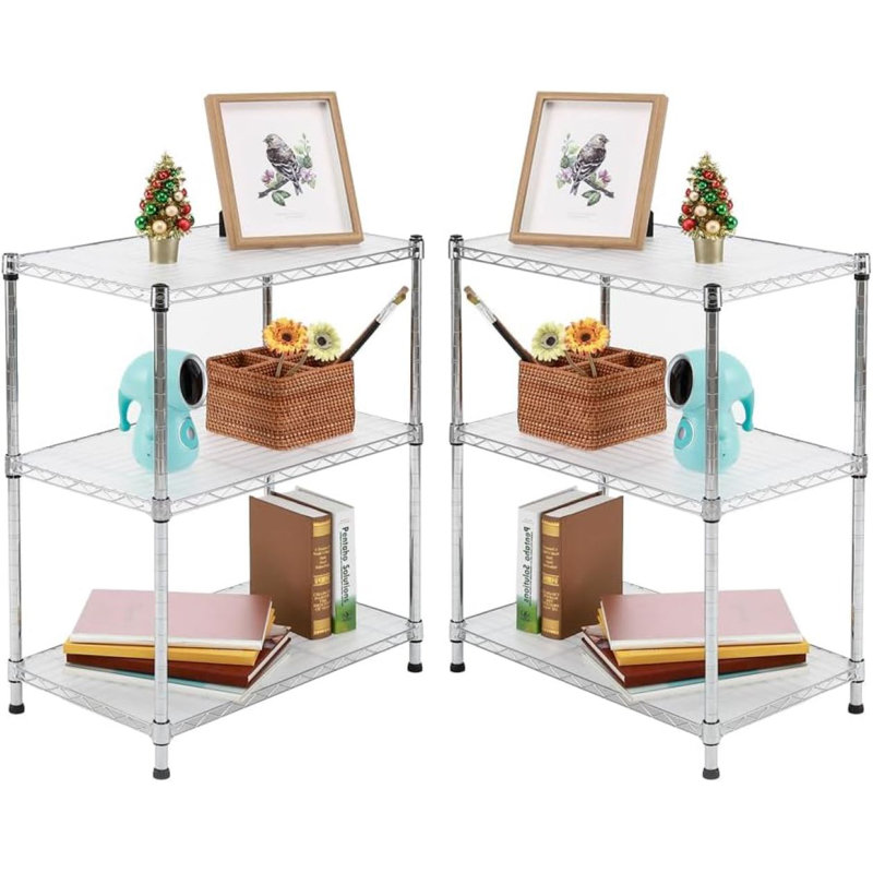 Rayonnage à 3 tablettes Rona, Chrome