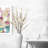 4Pcs Cherry Blossom Branches Artificial Flowers For Spring Summer Indoor Decoration,Faux Long Stem Artificial Flowers For Wedding Home Office Bedroom Party Table Centerpieces Decor