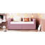 Lit de jour rose simple avec 2 tiroirs et ergonomique pour une chambre à coucher harmonieuse-489482372