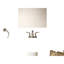 Kohler Devonshire Centerset Bathroom Sink Faucet, 1.2 gpm-92915209-10182219