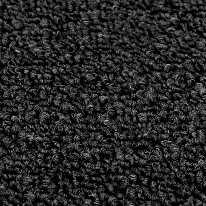 Non-Slip Indoor Doormat, Black, Rectangle W57 x L150 cm