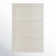 Lavande Wool Area Rug in Ivory