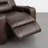 37" W Top Grain Leather Dual-Power Recliner-1500349654