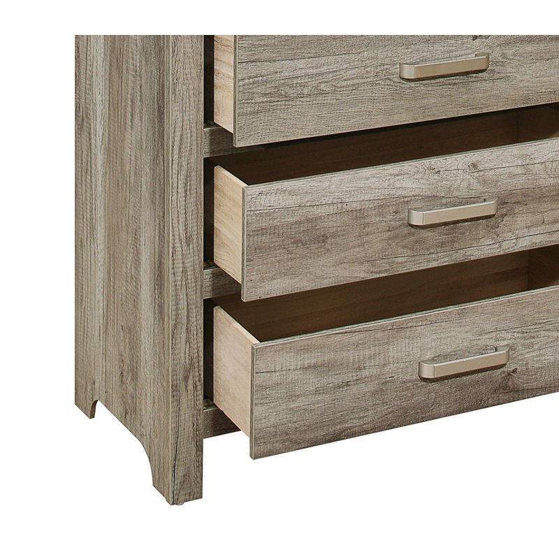 Commode transitionnelle avec tiroirs de rangement pour la chambre à coucher