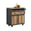 Alinna Wood Bar Cart
