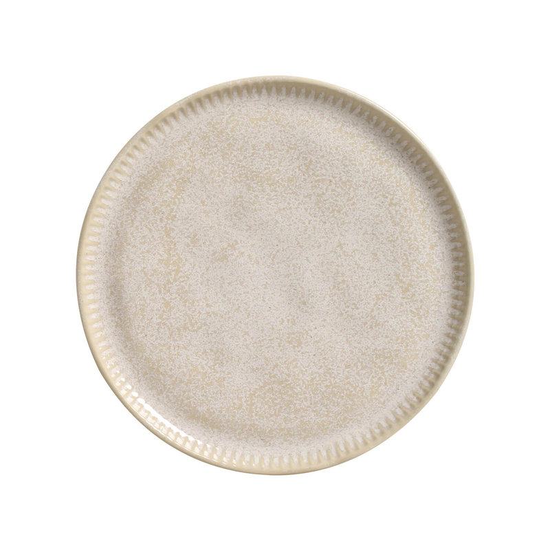 Ivory Handcrafted Porcelain 8.46'' Salad/Dessert Plates, Set of 6