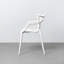 Chaise avec accoudoirs empilable Aswar-1177764767