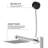 39.37'' Shower Panel with Adjustable Shower Head-90616817