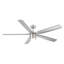 Ventilateur de plafond 5 pales avec télécommande et lumière à intensité variable RAVian-21123268-21123274