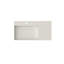 Lavabo rectangulaire de style moderne pour salle de bain