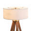 Quattro Solid Wood 31" Tripod Table Lamp-96191267