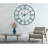 Oversized Roman Round Wall Clock, 43.5 Diameter-435483302