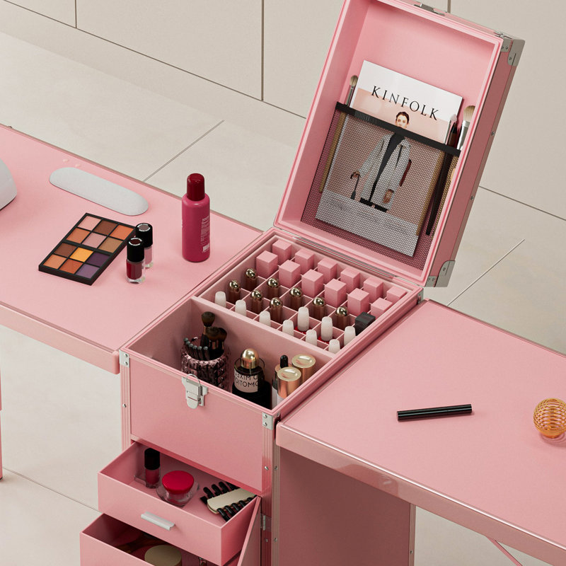 Aluminum Makeup Organiser