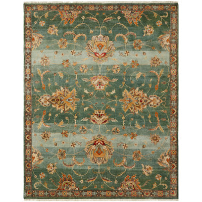 Hand Knotted Oriental Area Rug