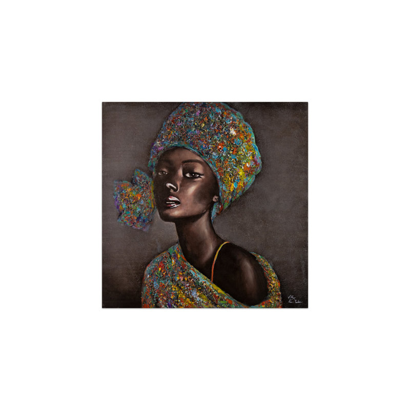 Beauty Of Youth Hand -Painted Acrylic Painting