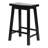 PJ Wood Classic Saddle Seat Kitchen Counter Stools (Set of 4)-1312217498-1312217499