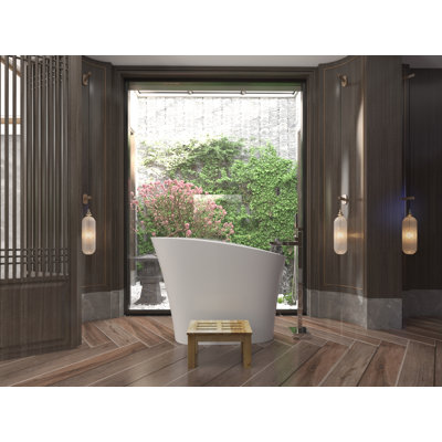 Baignoire profonde 47 "à trempage profond japonais