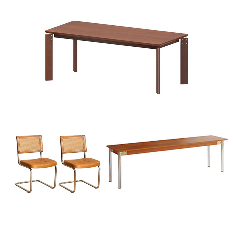 Ensemble de tables pratiques nouvellement sélectionné, H 29,52 po x L 78,74 po x l 31,49 po